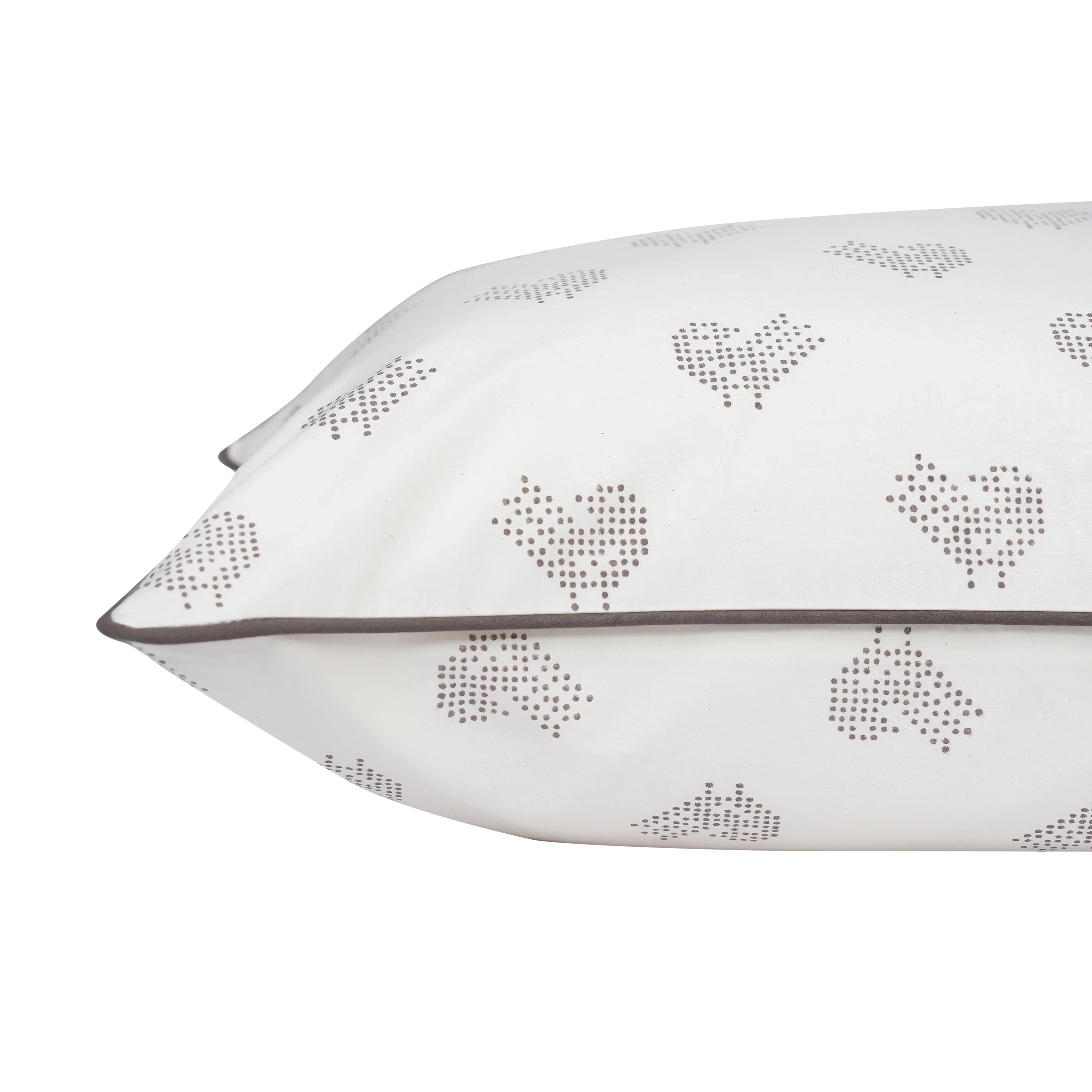 Brown Sparrow Block Printed Percale Bedsheet Set