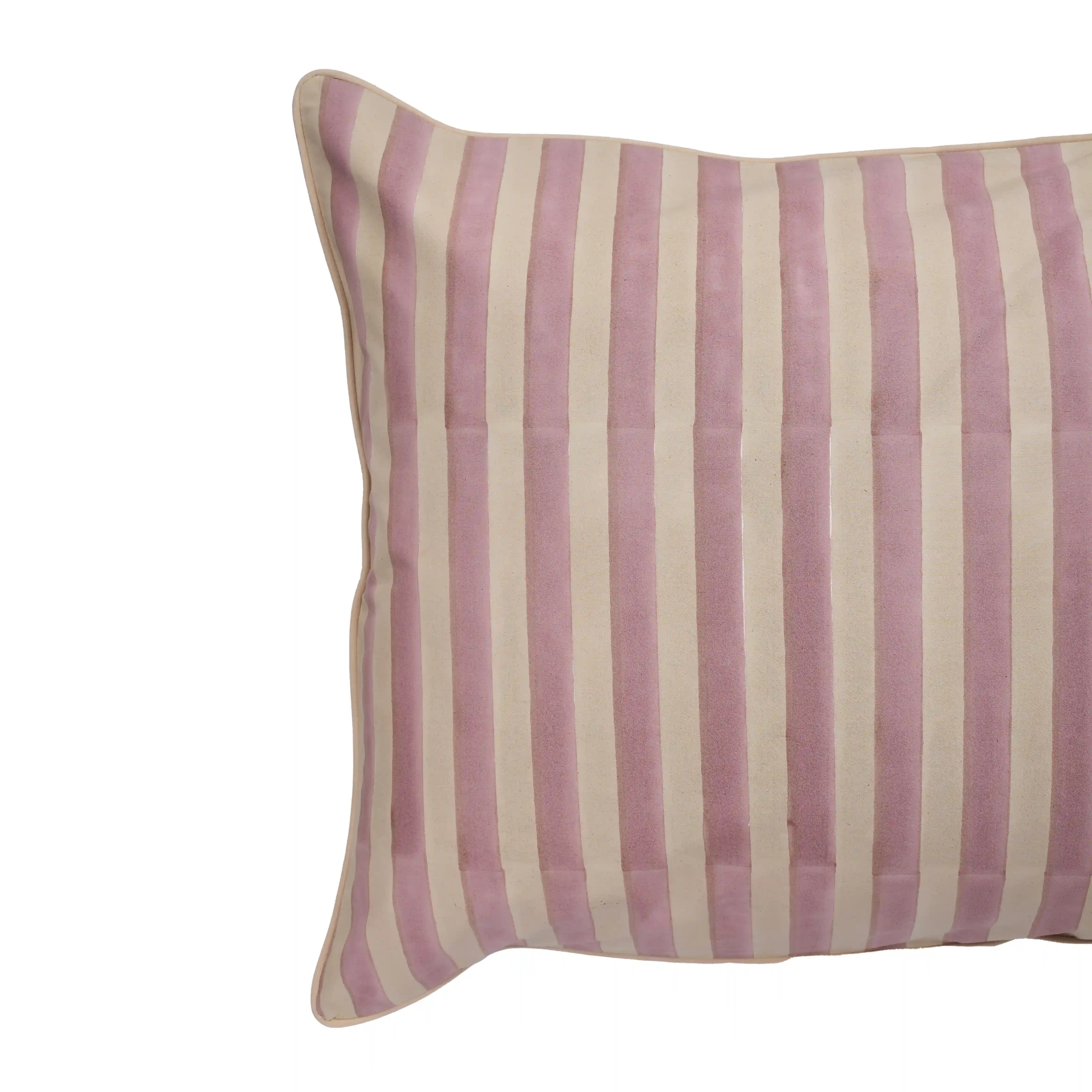 Sunbeam Glow Block Printed Percale Pillow Cases (Set of 2)