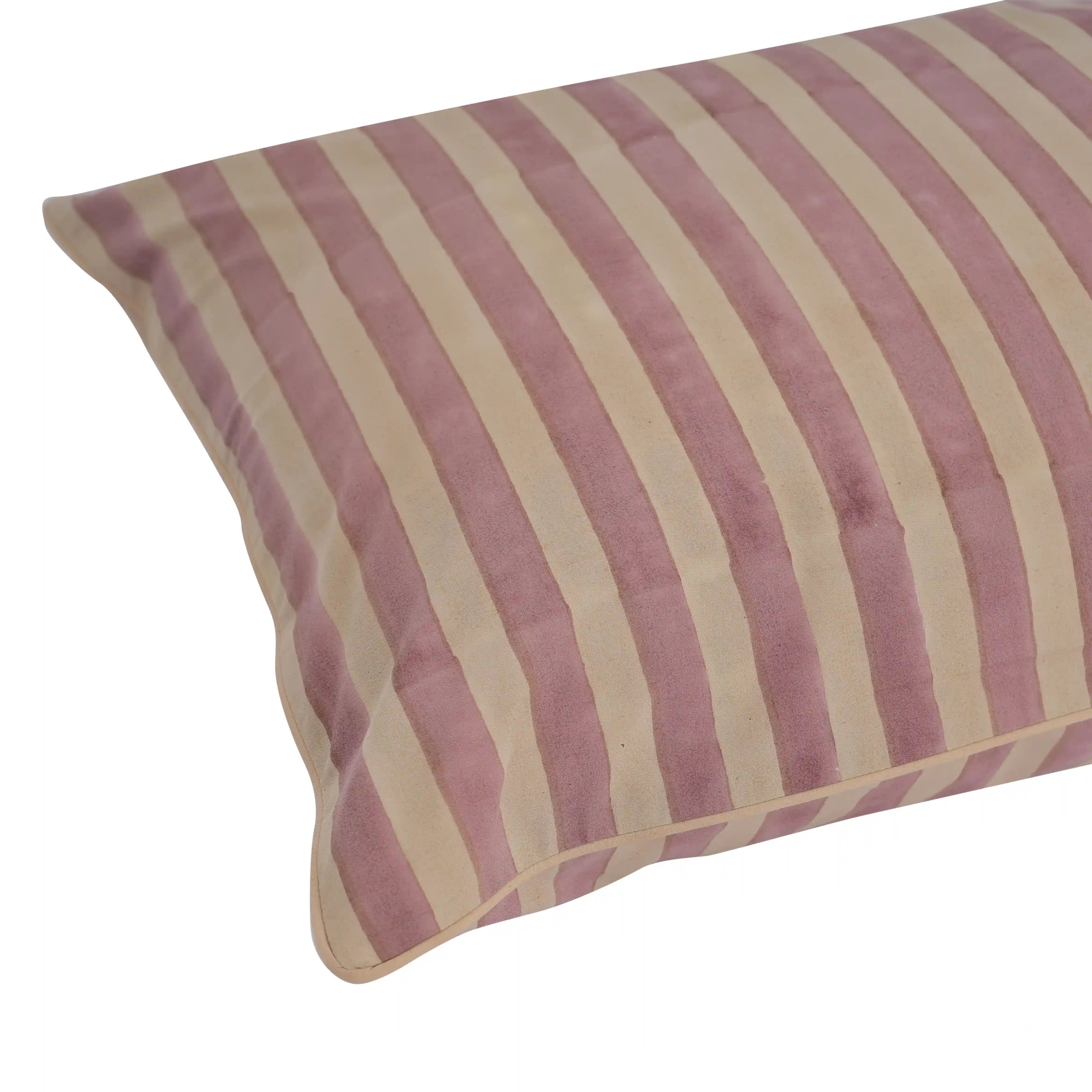 Sunbeam Glow Block Printed Percale Pillow Cases (Set of 2)