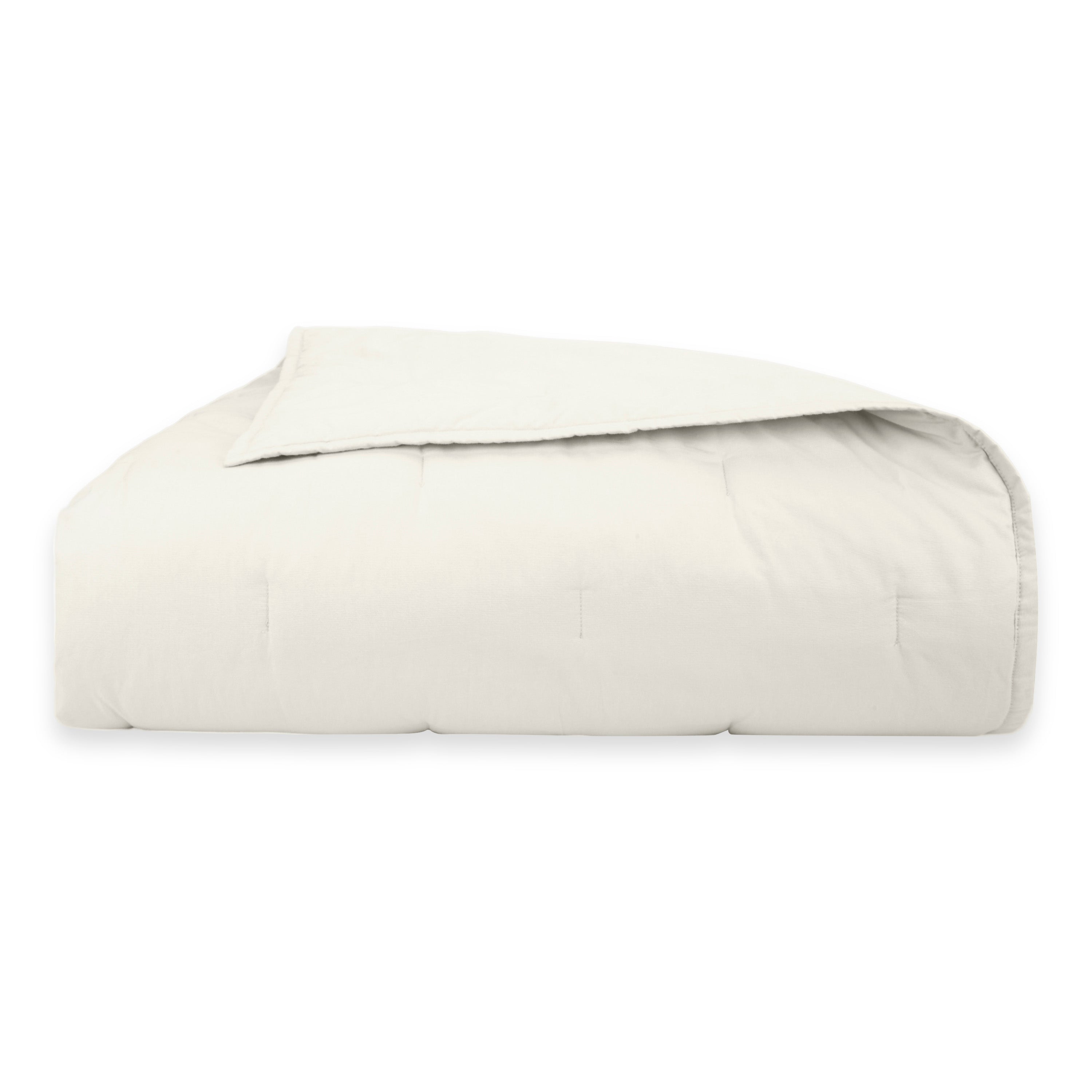 Loom Beige Percale Cooling Quilt
