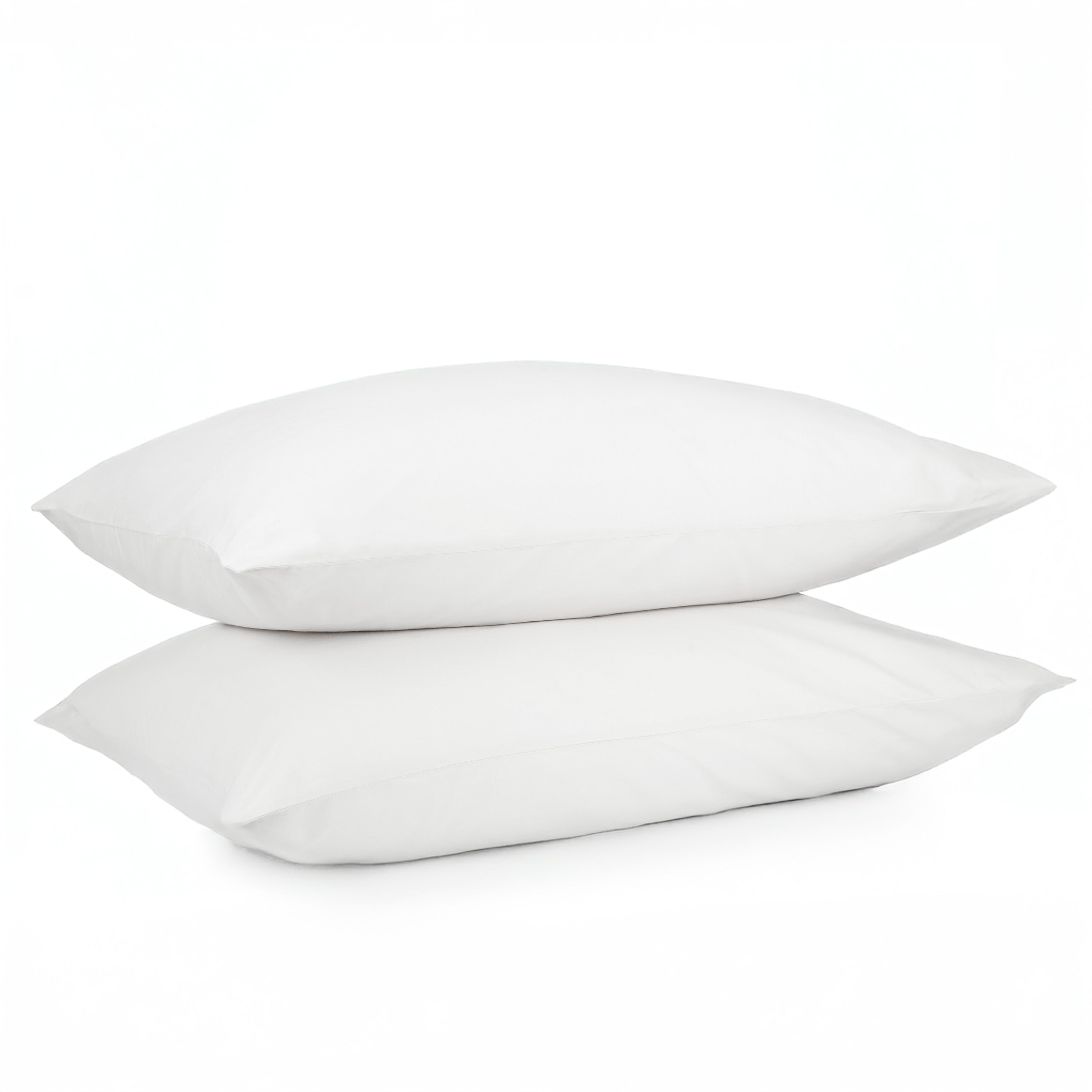 Milky White Percale Cooling Bedsheet Set