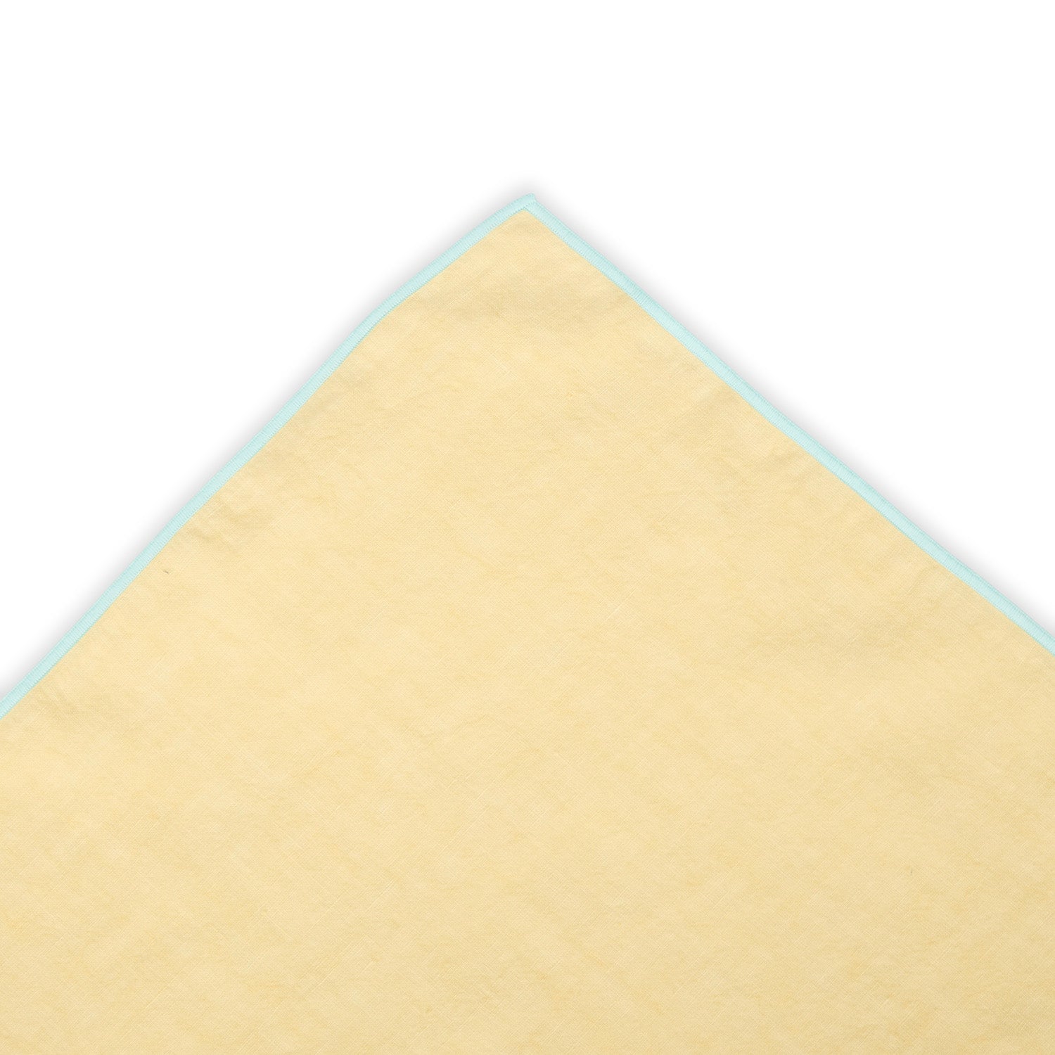 Sunlit Yellow Linen Bedsheet Set
