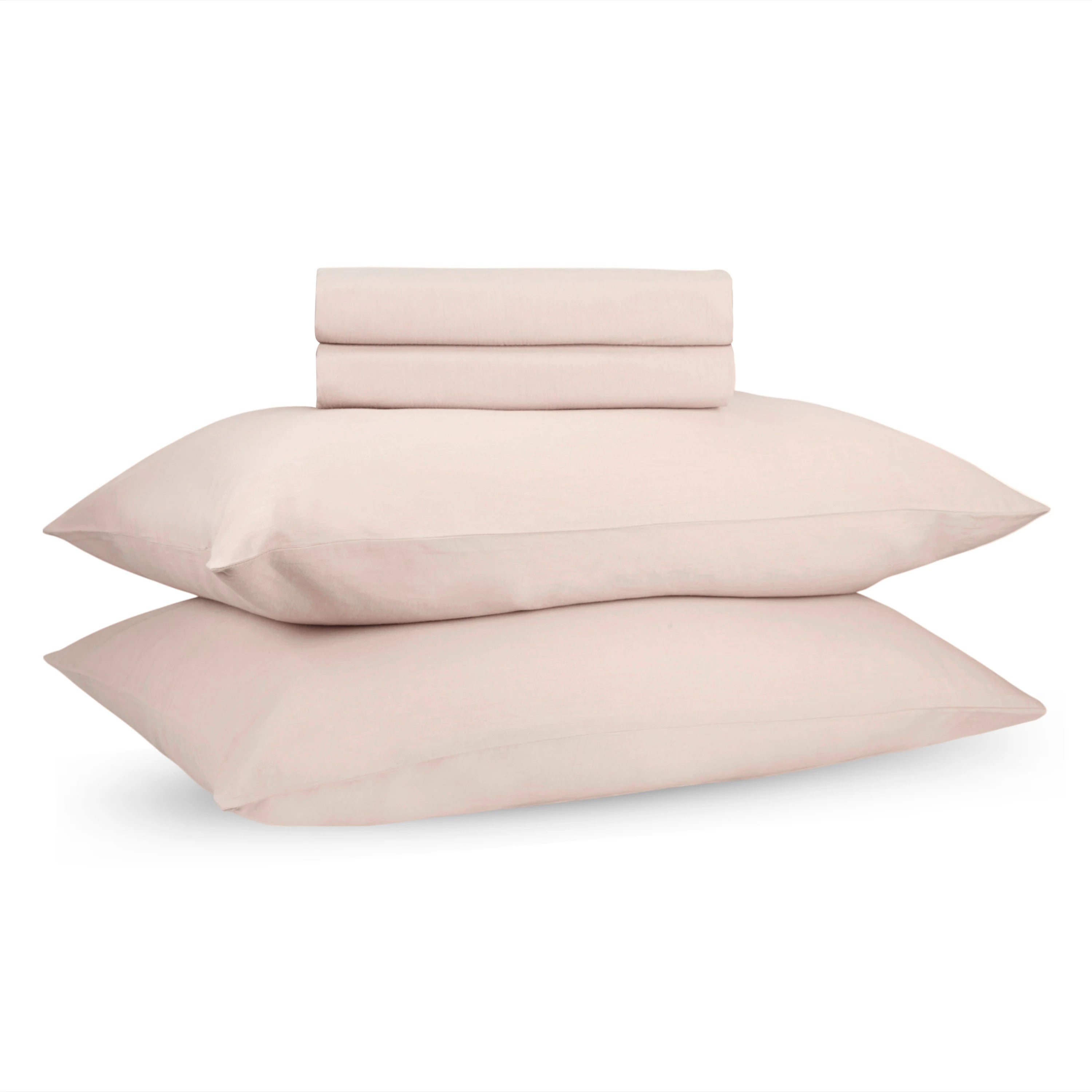 Terra Pink Percale Cooling Bedsheet Set