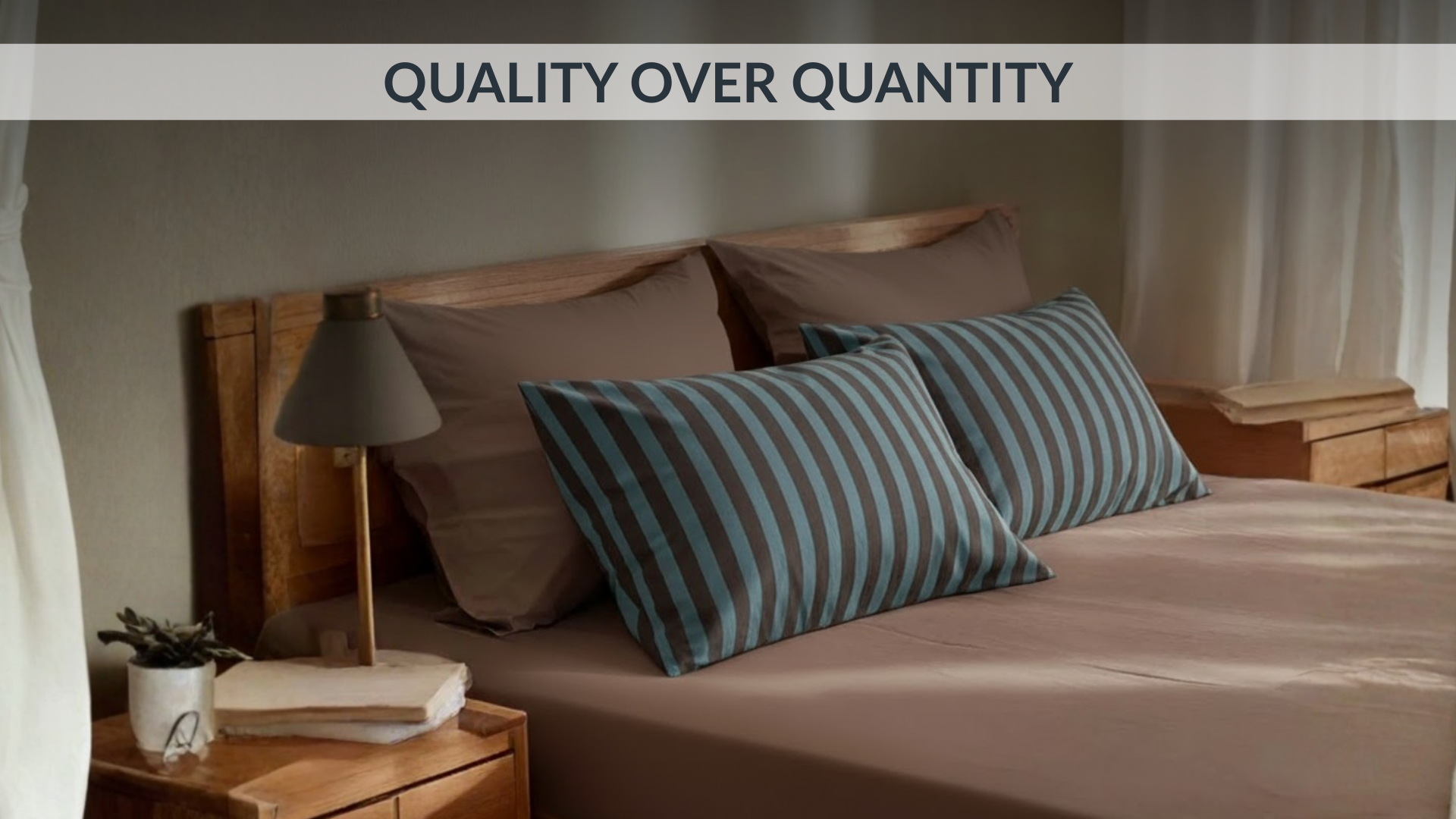 The Case for Fewer, Better Sheets:  An Emotional & Minimalist Approach to Quality Over Quantity