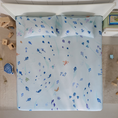 Ripple Tales Cotton Bedsheet Set