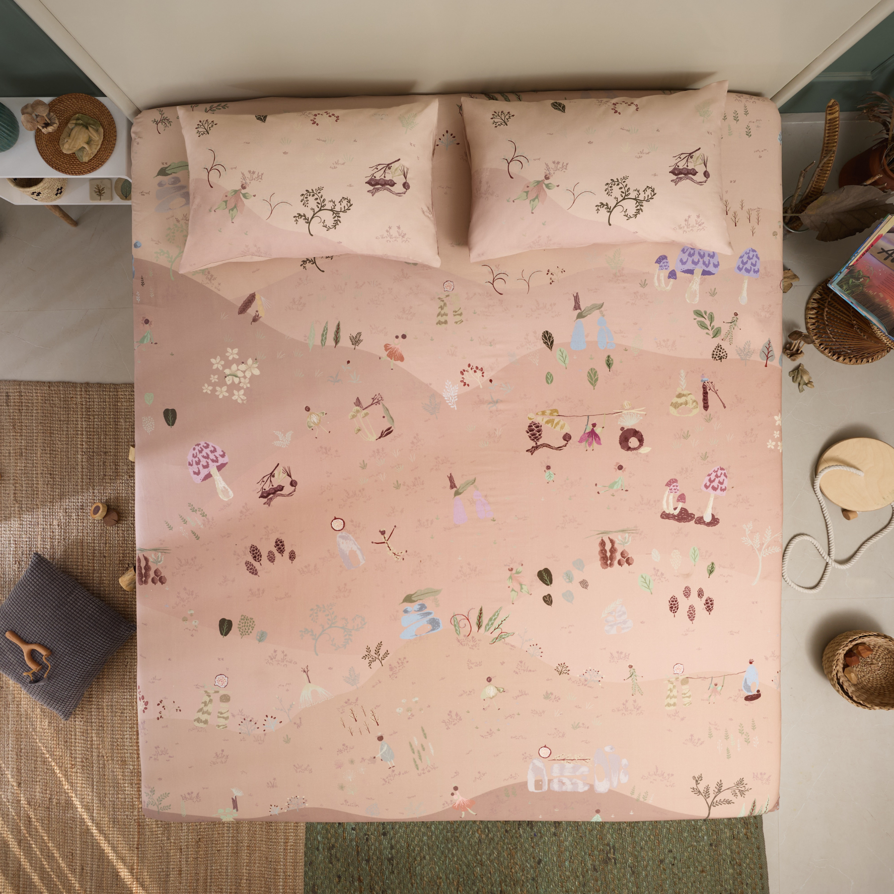 Gardenfolk Cotton Bedsheet Set