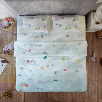 Cloud Keepers Percale Cotton Quilt