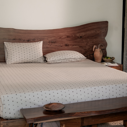 Kosa Cotton Printed Bedsheet Set