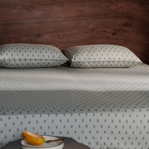 Olie Cotton Printed Bedsheet Set
