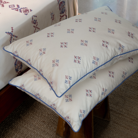 Chashm Hand Printed Cotton Play Pillowcase