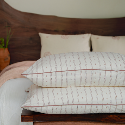 Dor Hand Block Printed Cotton Play Pillowcase