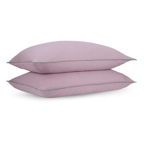 Dusty Plum Linen Pillowcase (Set of 2)