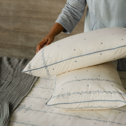 Boond Hand Block Printed Cotton Play Pillowcase