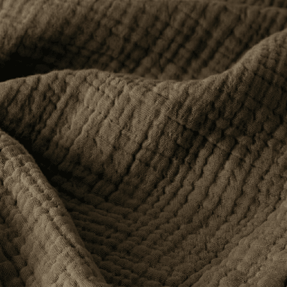 Olive Grove Cotton Gauze Light Blanket