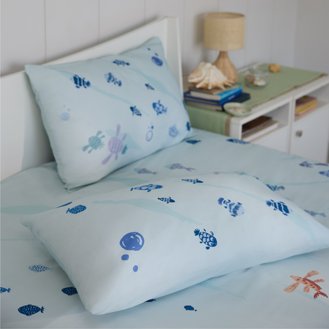 Ripple Tales Cotton Bedsheet Set
