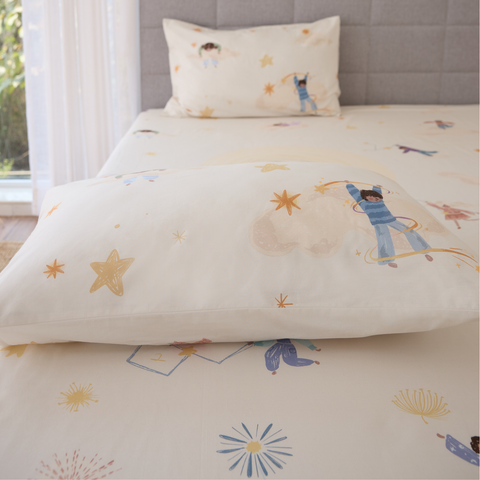 Moonbound Cotton Bedsheet Set