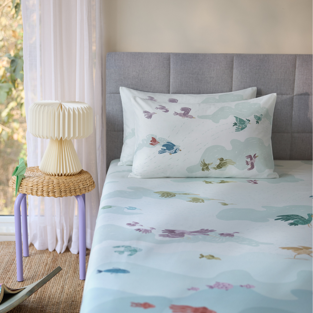 Cloud Keepers Cotton Bedsheet Set