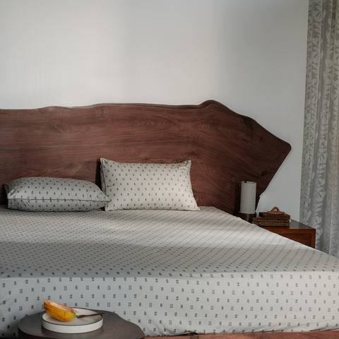 Olie Cotton Printed Bedsheet Set
