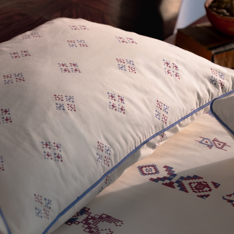 Chashm Hand Printed Cotton Play Pillowcase