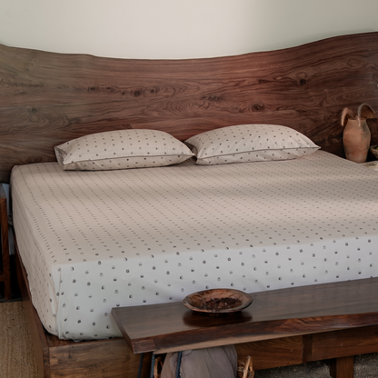 Kosa Cotton Printed Bedsheet Set