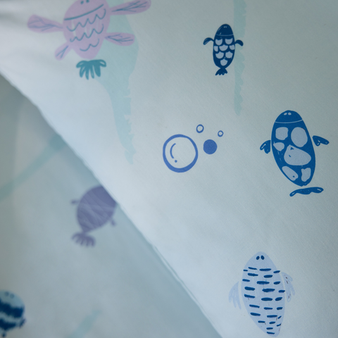 Ripple Tales Cotton Bedsheet Set