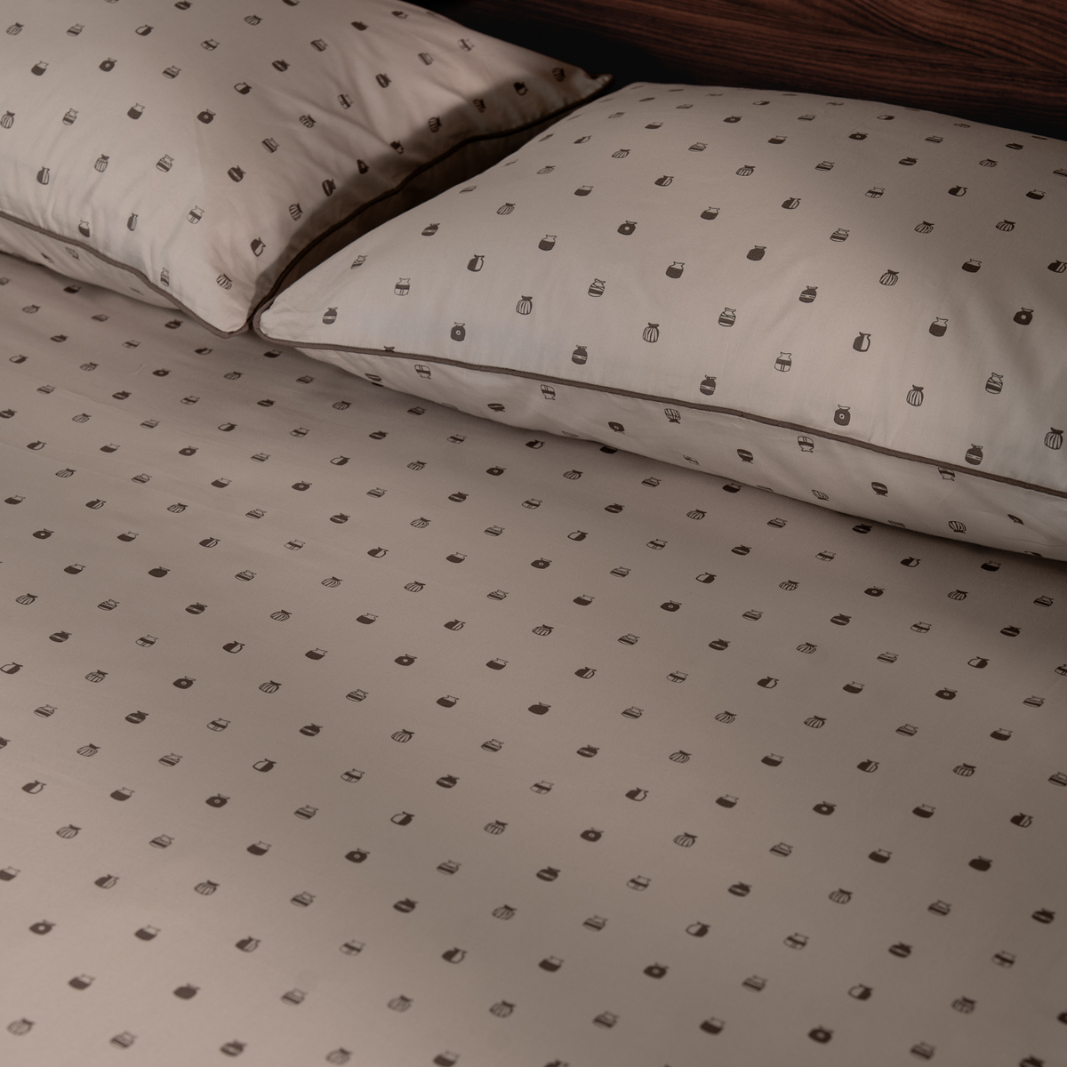 Kosa Cotton Printed Bedsheet Set