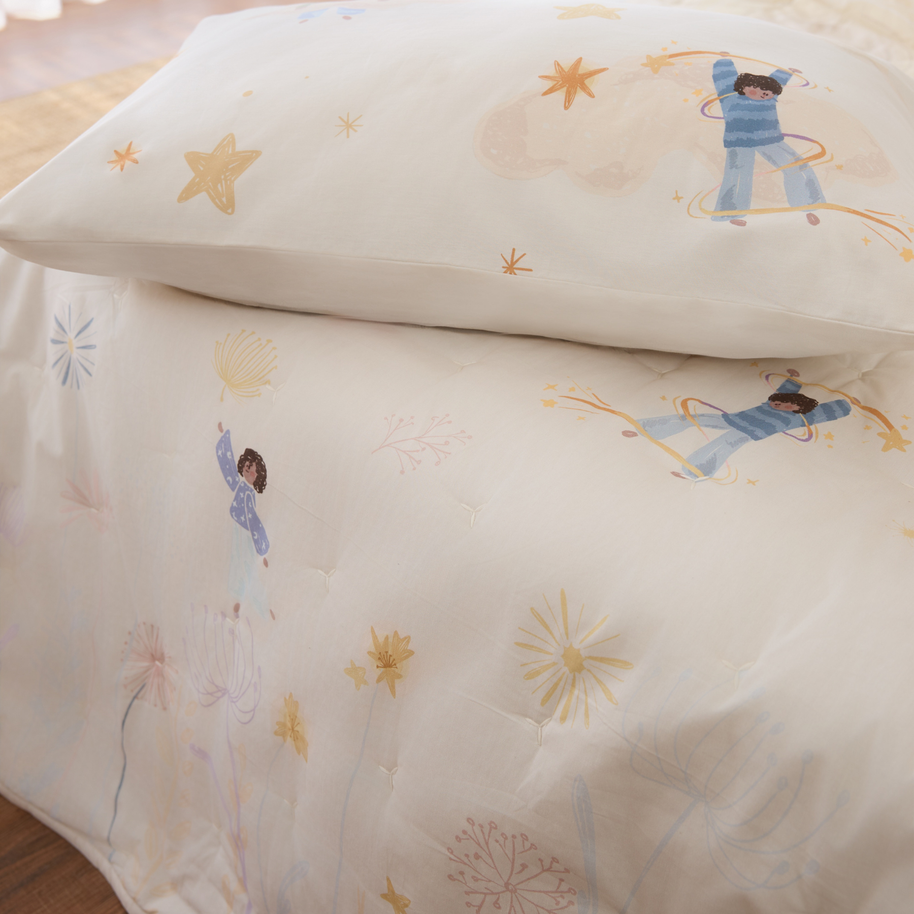 Moonbound Percale Cotton Quilt