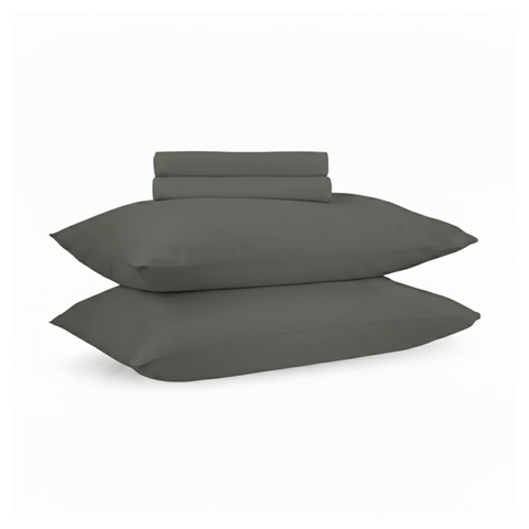 Aegean Blue Percale Cooling Bedsheet Set