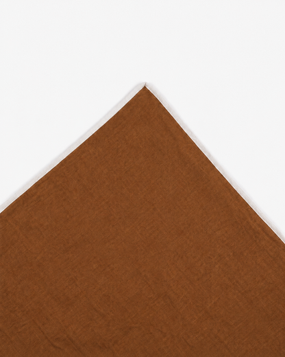 Maple Brown Linen Bedsheet Set