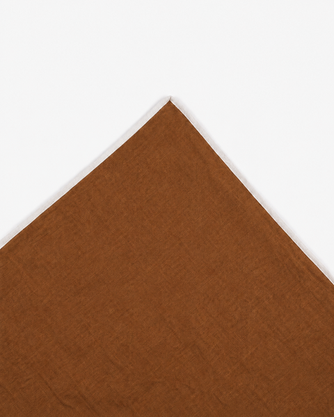Maple Brown Linen Bedsheet Set