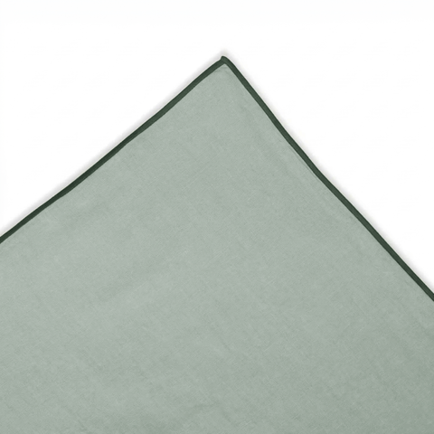 Sage Green Linen Bedsheet Set