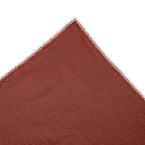 New Crimson Linen Bedsheet Set