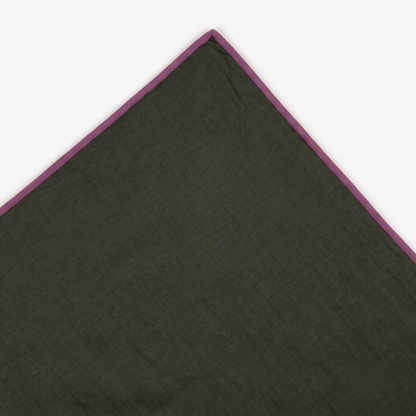 Fiscus Green Linen Bedsheet Set