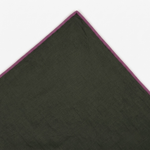 Fiscus Green Linen Bedsheet Set