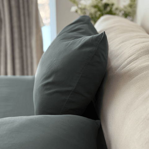 Pine Green Percale Cooling Bedsheet Set