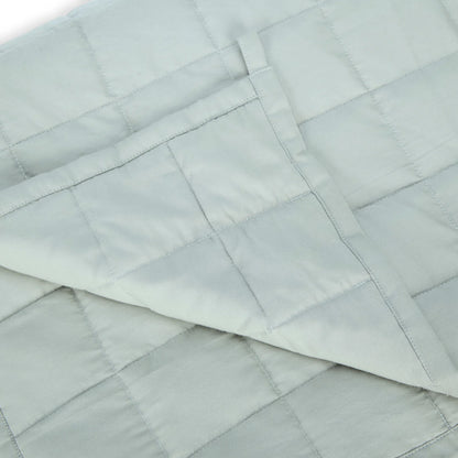Grey Dawn Percale Cooling Weighted Blanket