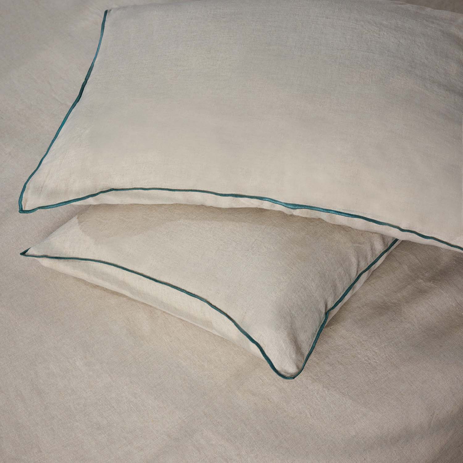 Beige Dunes Linen Bedsheet Set