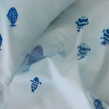 Ripple Tales Cotton Bedsheet Set