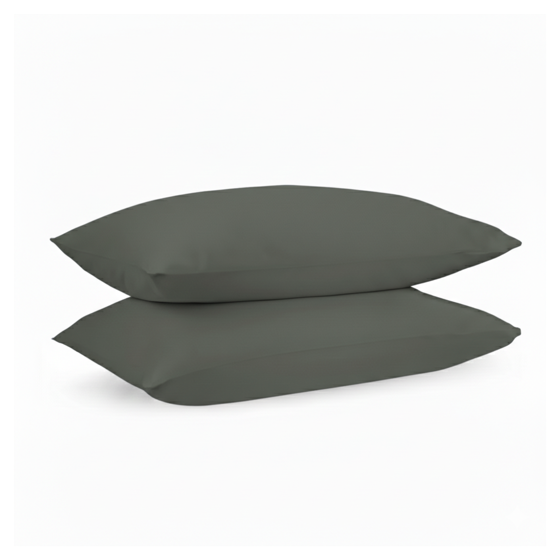 Aegean Blue Percale Pillow Cases (Set of 2)
