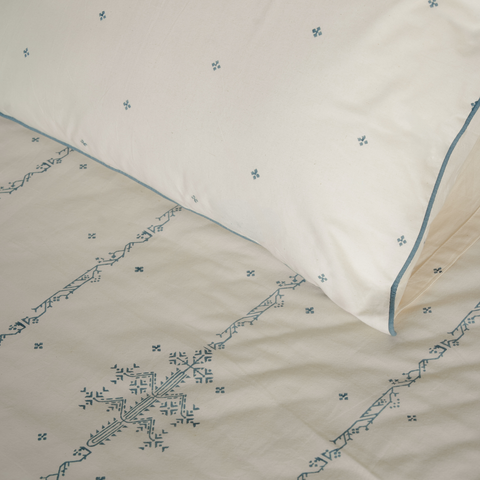 Boond Hand Block Printed Cotton Play Pillowcase