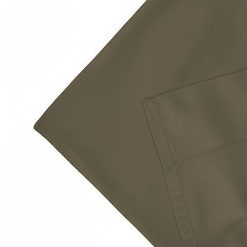 Moss Olive Percale Pillow Cases (Set of 2)