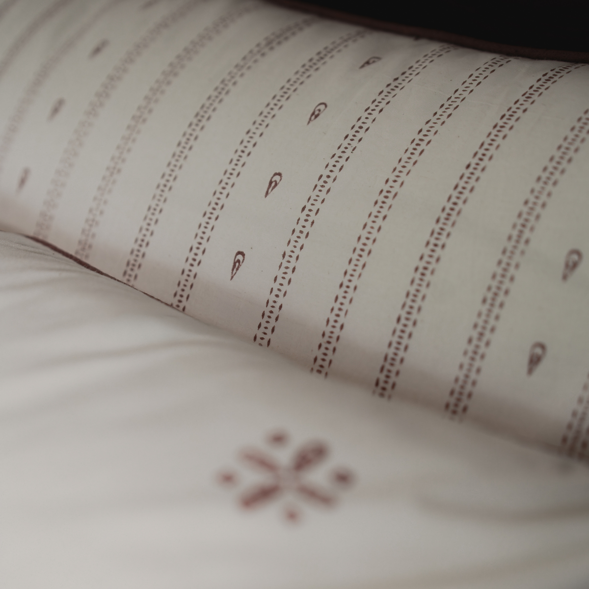 Dor Hand Block Printed Cotton Play Pillowcase