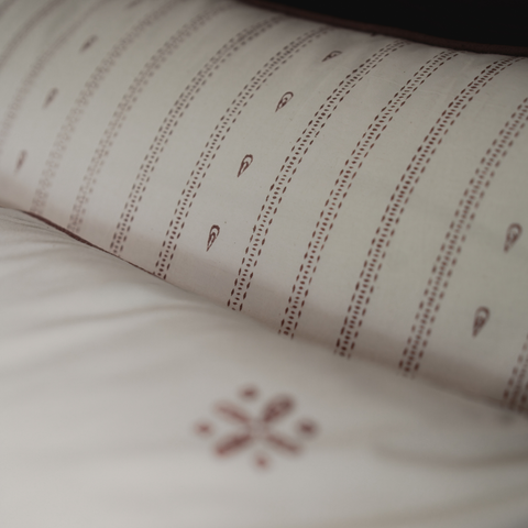 Dor Hand Block Printed Cotton Play Pillowcase