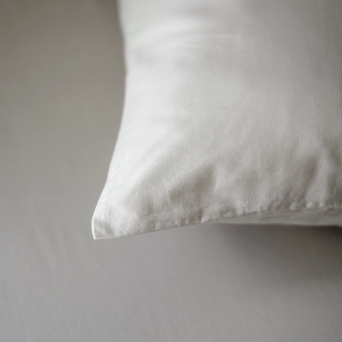 Loom Beige Percale Pillow Cases (Set of 2)