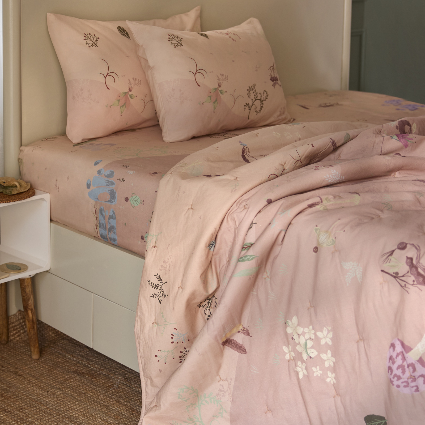 Gardenfolk Percale Cotton Quilt