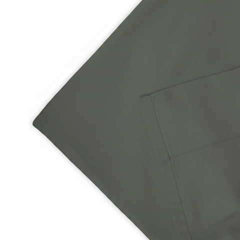Aegean Blue Percale Pillow Cases (Set of 2)