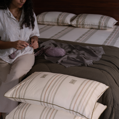Tila Hand Printed Cotton Play Pillowcase