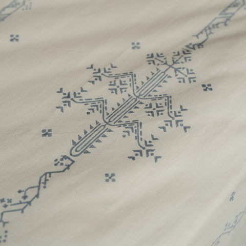 Kalpa Hand Block Printed Cotton Bedsheet Set