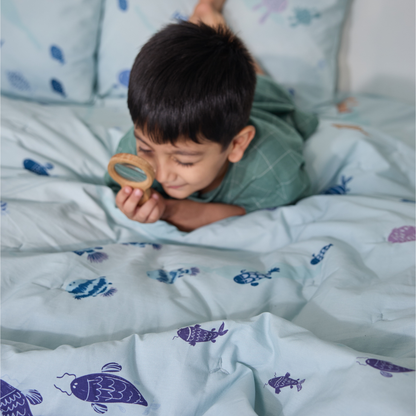 Ripple Tales Percale Cotton Quilt