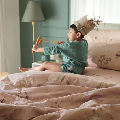 Gardenfolk Percale Cotton Quilt